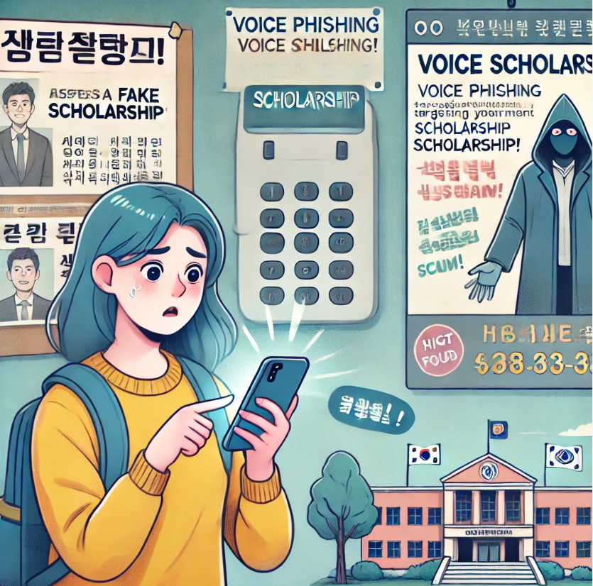 청년 및 학생 보이스피싱 주의해야 할 상황 관련