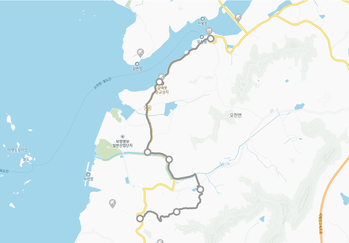 [코리아둘레길 서해랑길 61코스] 충남 보령의 숨은 명소 완벽 가이드