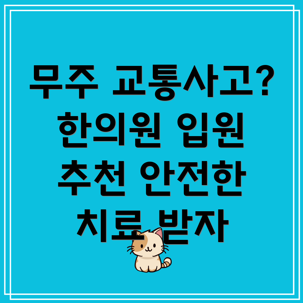 무주 교통사고 한의원