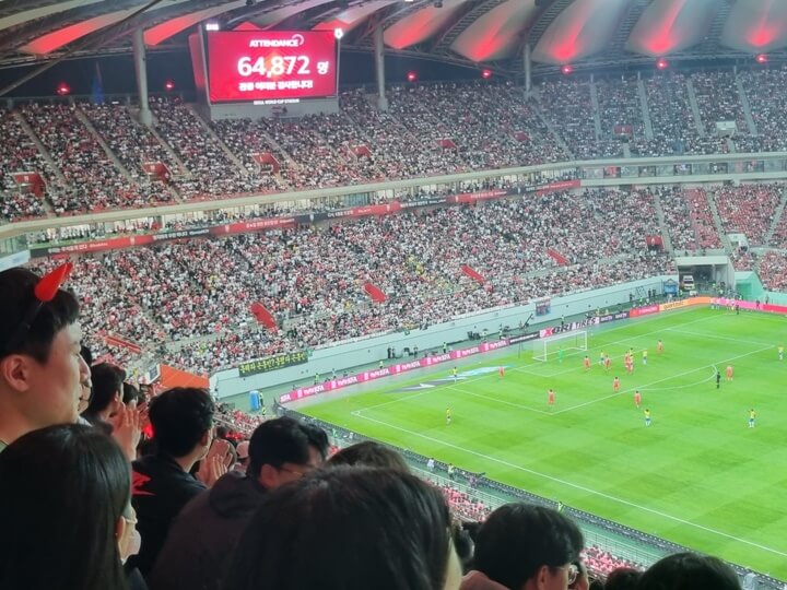 한국-브라질-축구-직관-경기장-모습