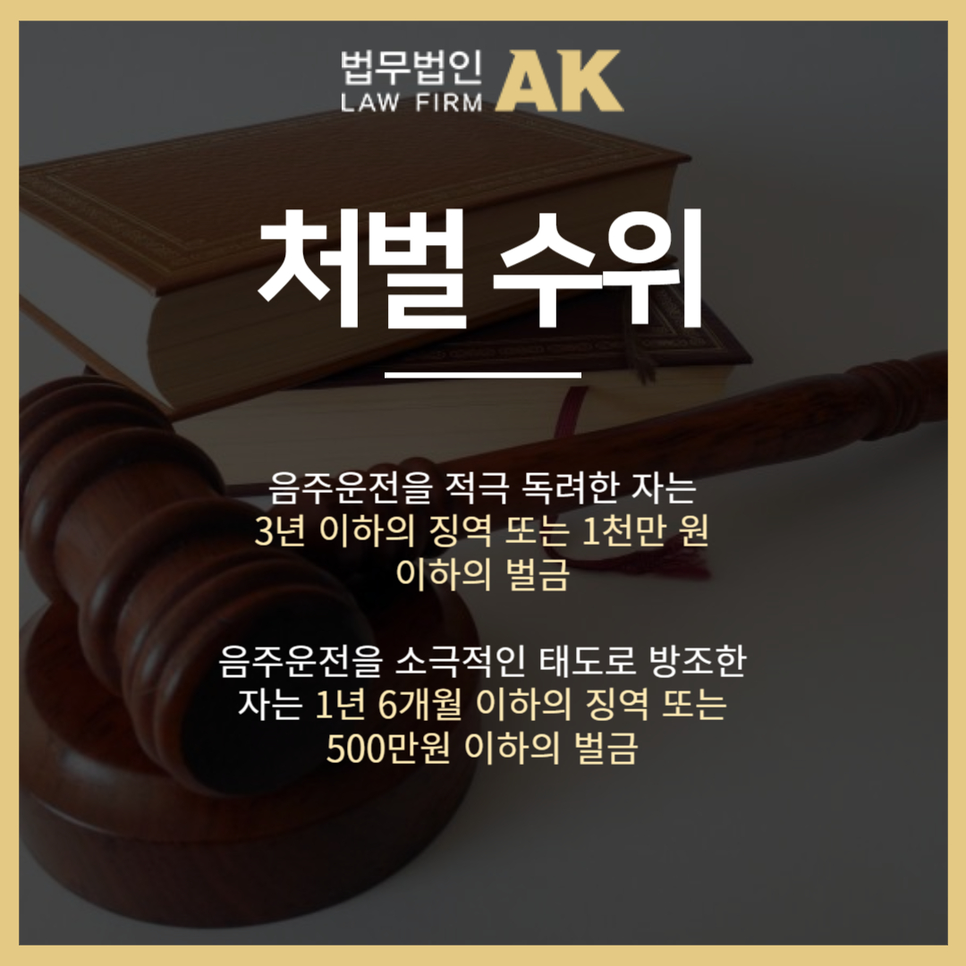 음주운전동승법정형