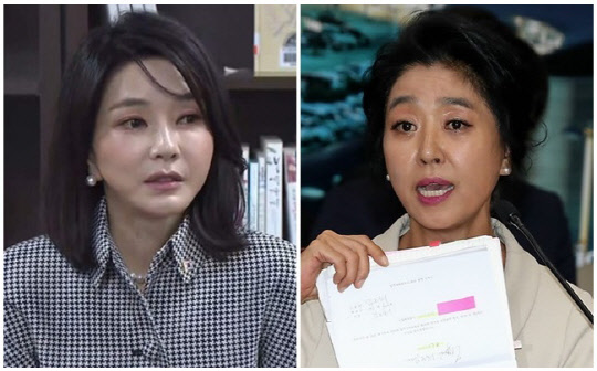  김부선, 이번엔 김건희 여사 '학위논문 논란' 난타.."내 딸 등록금 대느라 허리 휘어"