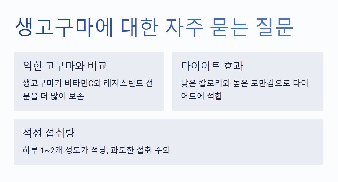 생고구마 효능