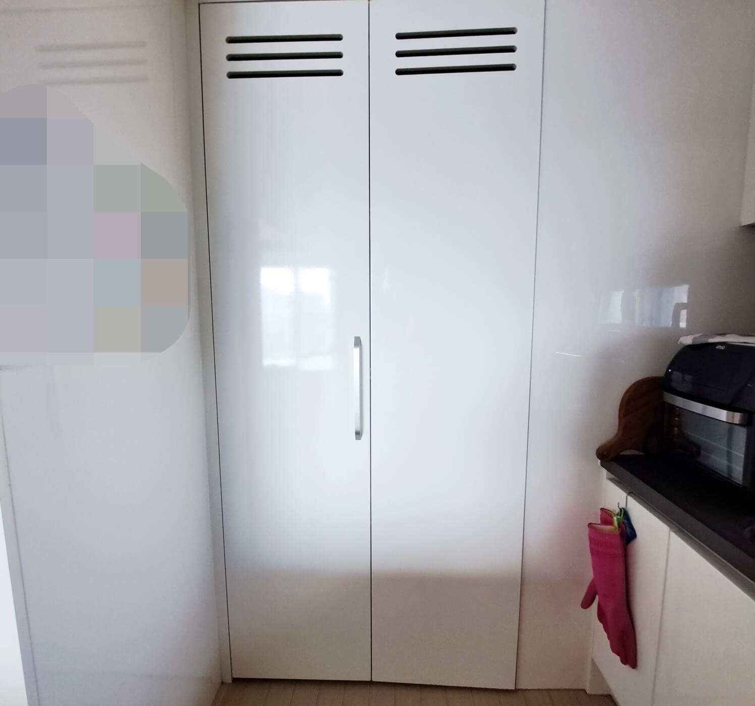  팬트리 폴딩도어 경칩(롤러) 고장났을때 응급처치