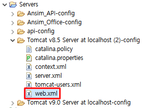 tomcat의 web.xml