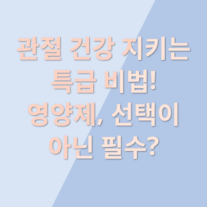 강아지 관절 건강_2