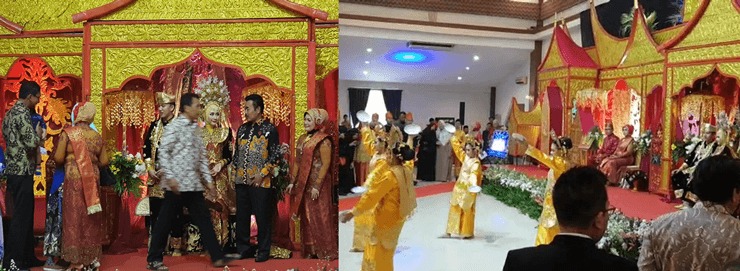 인도네시아-결혼식-행사-진행-사진