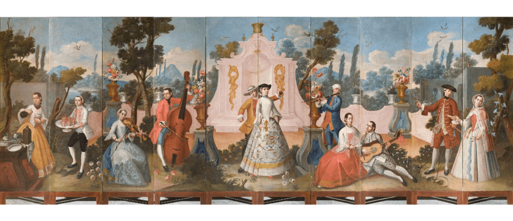 패션의역사-18세기패션-그림