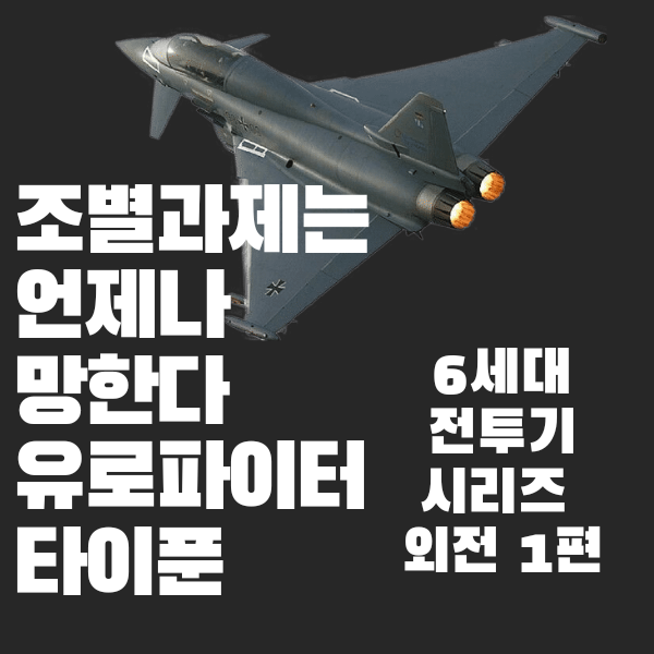  조별과제는 언제나 망한다.  '유로파이터 타이푼'