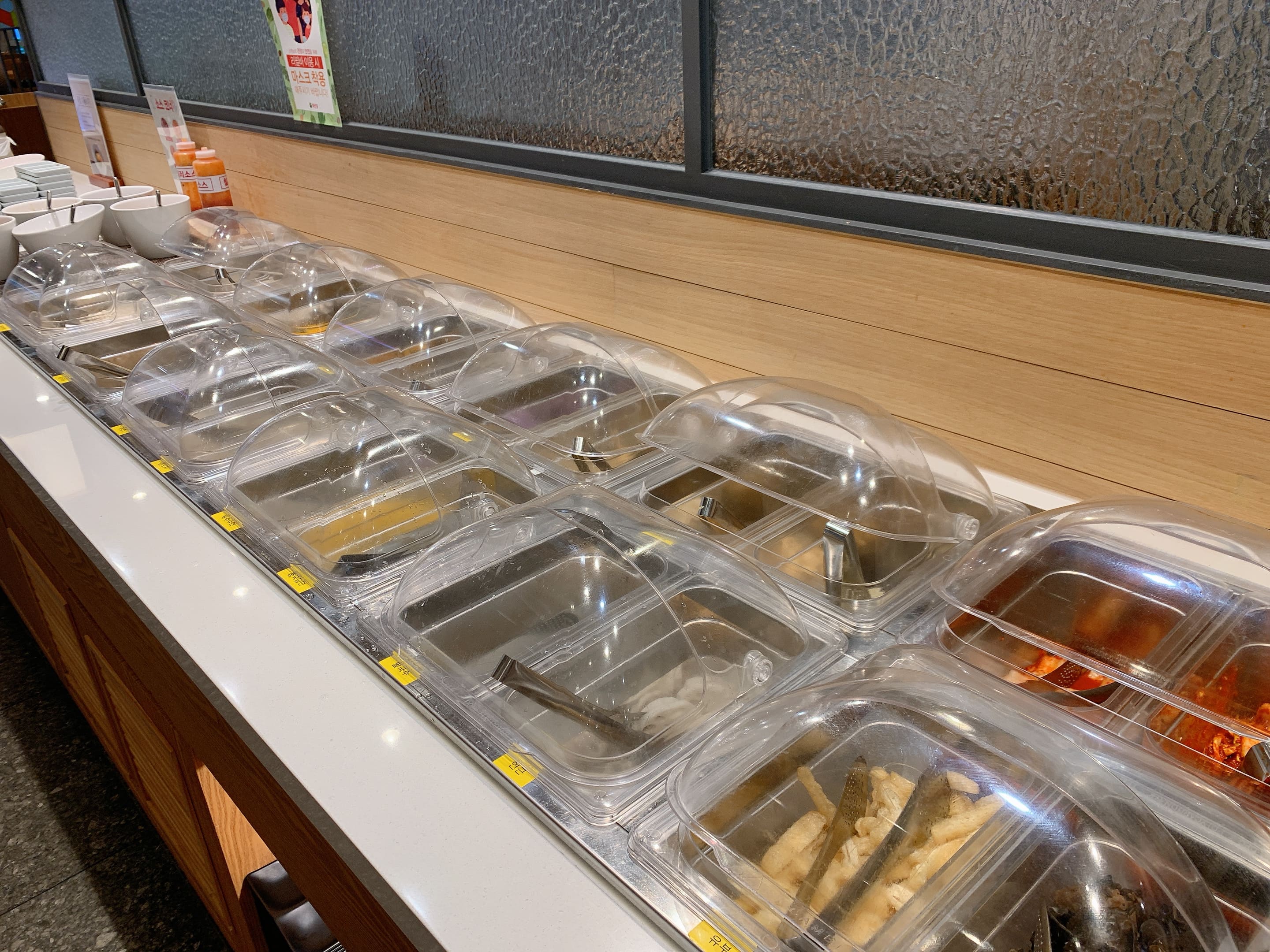 채선당 리필바 샤브샤브 토핑