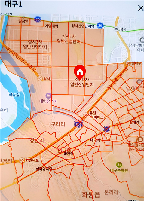 대구1캠프 배송지역 이미지2