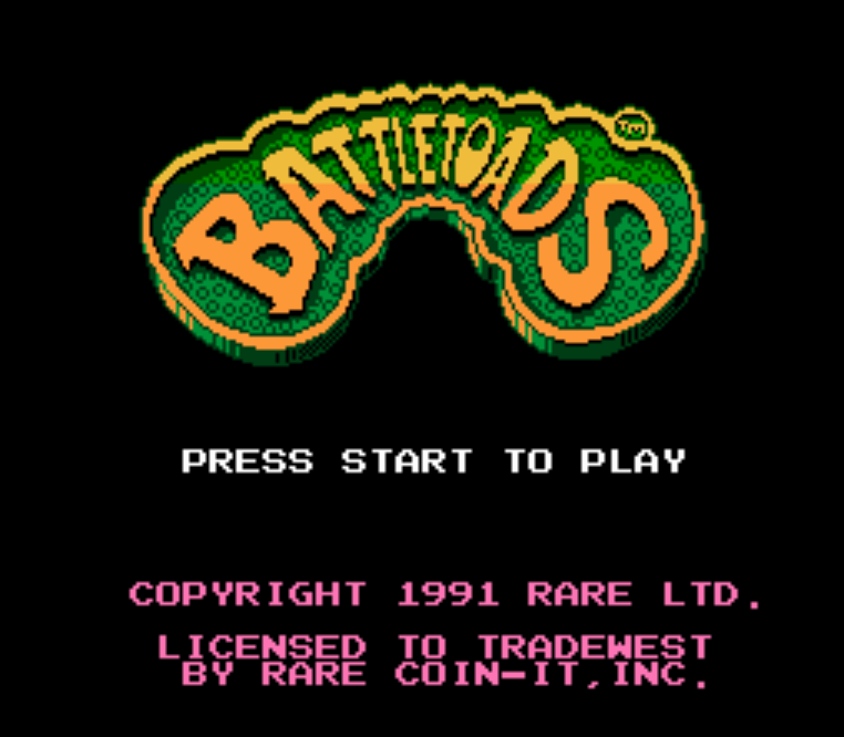  NES ROMS - Battletoads (EUROPE / 유럽판 롬파일 다운로드)