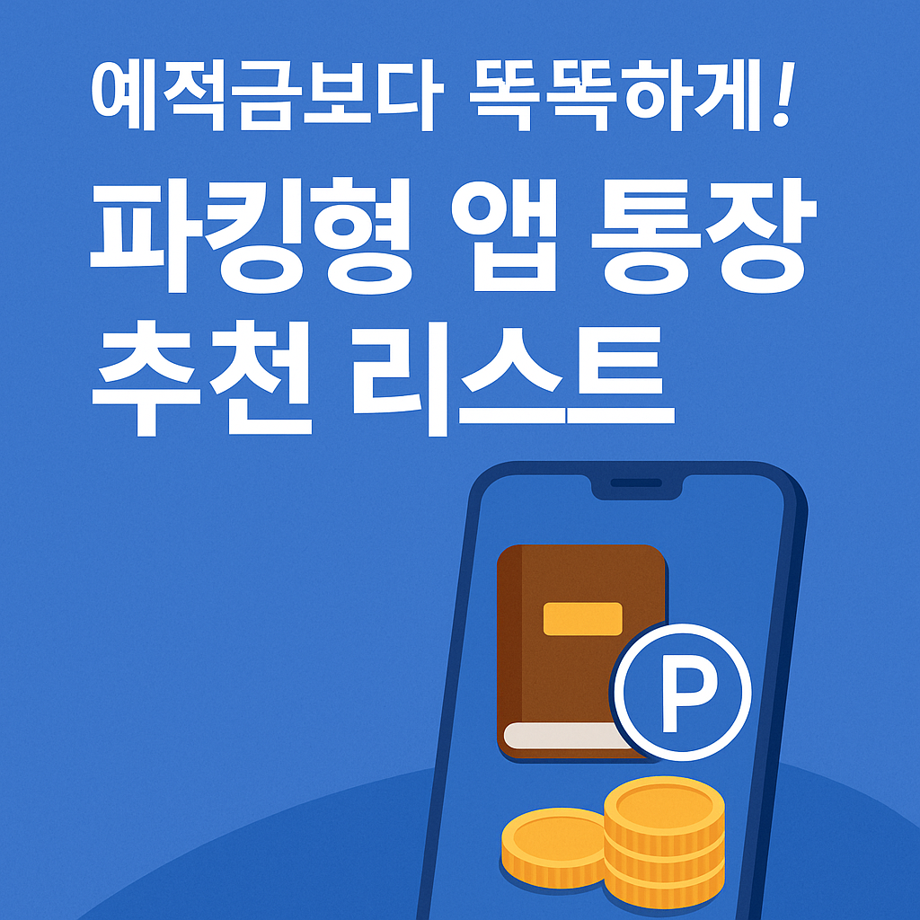 예적금 대신 파킹형 앱 통장, 매일 이자 받는 쉬운 재테크