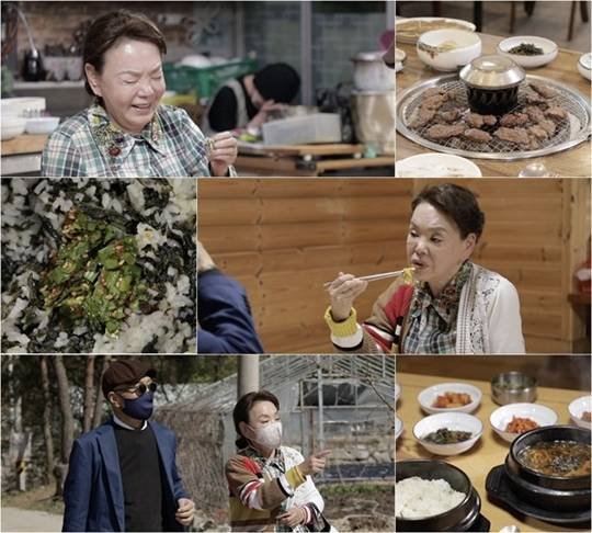  '백반기행' 김수미, 신현준→장동민 양아들 언급 "열렬히 짝사랑 중"