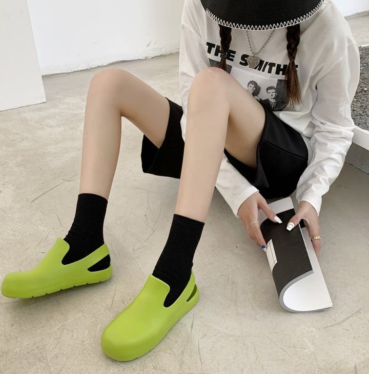  비올때 신으면 좋은 3cm 레인 샌들