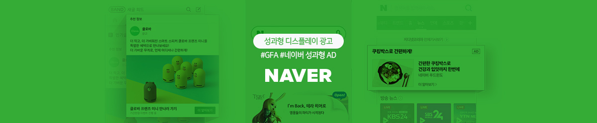 성과형 디스플레이 광고&#44; 네이버 GFA