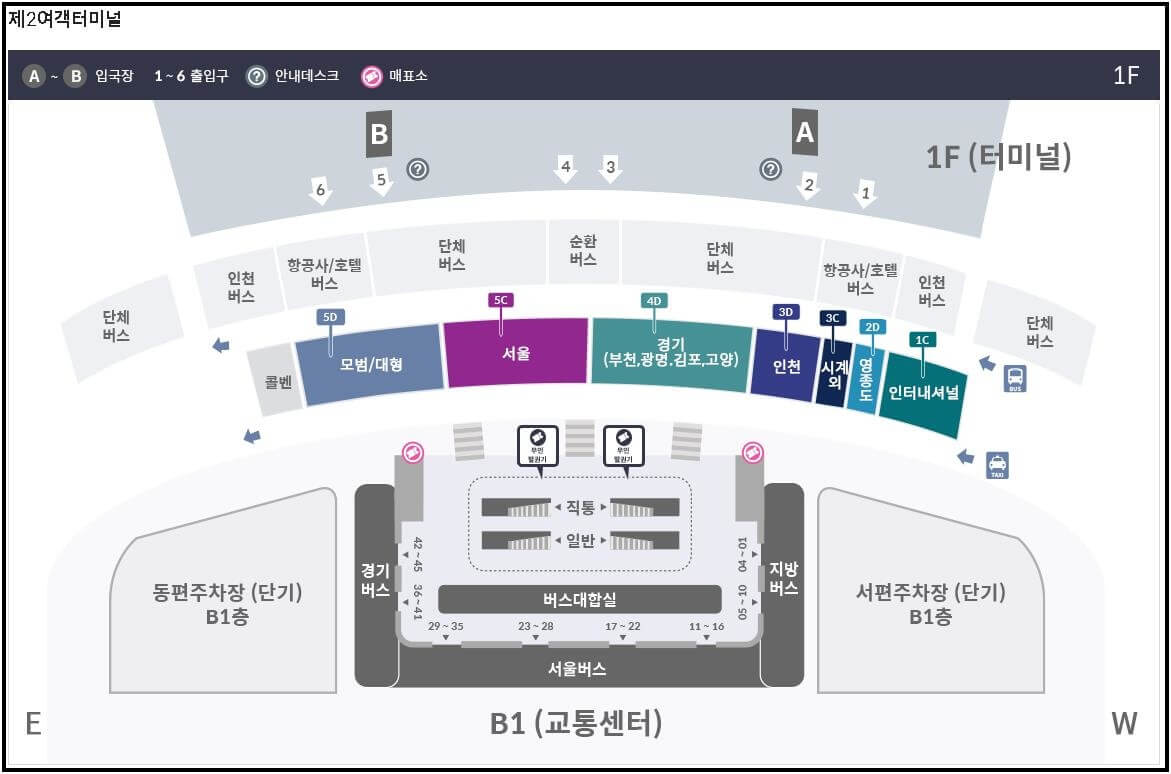 인천-2여객터미널-승차위치