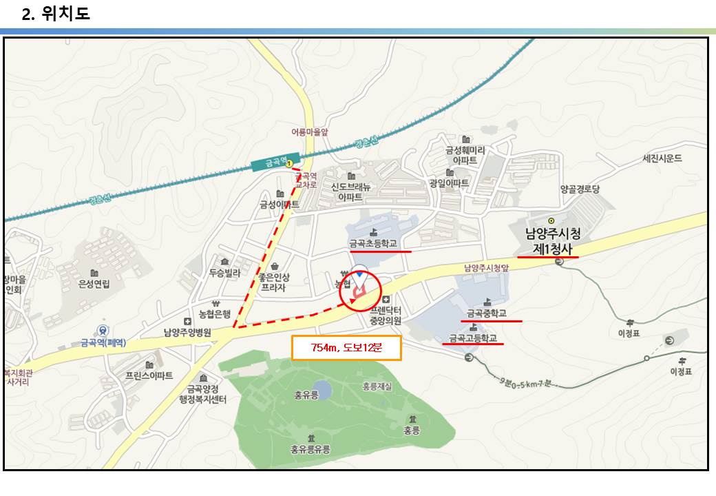 남양주시 남양주시청 앞&#44; 대로변 횡단보도 앞 프랜차이즈 수익용 꼬마빌딩