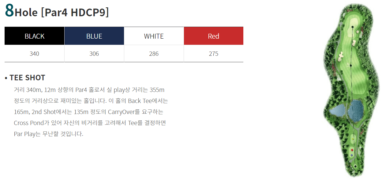 해솔리아 컨트리클럽 리아코스 8