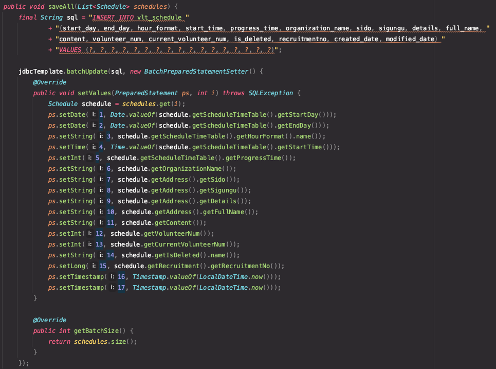 JPA saveAll()의 N+1 문제