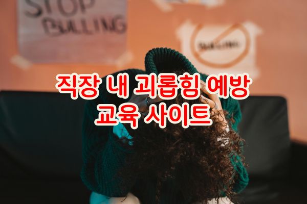 직장 내 괴롭힘 예방 교육 바로가기