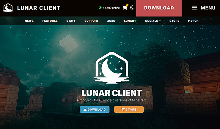 마인크래프트 루나 클라이언트 다운로드 받기 (Lunar Client) 마인크래프트 루나 클라이언트 다운로드 받기 (Lunar Client)