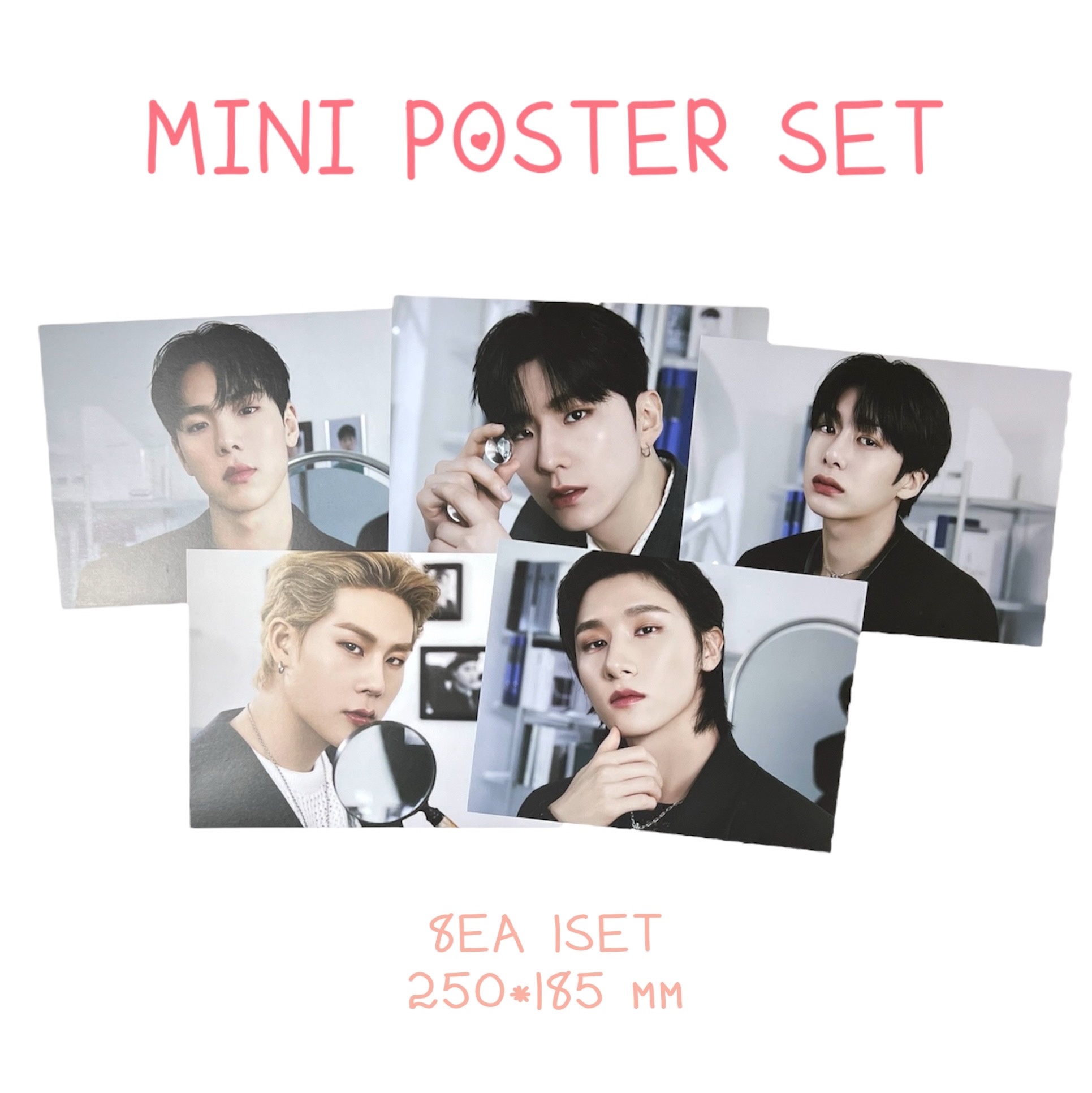 몬베베 8기 Special Kit MINI POSTER SET