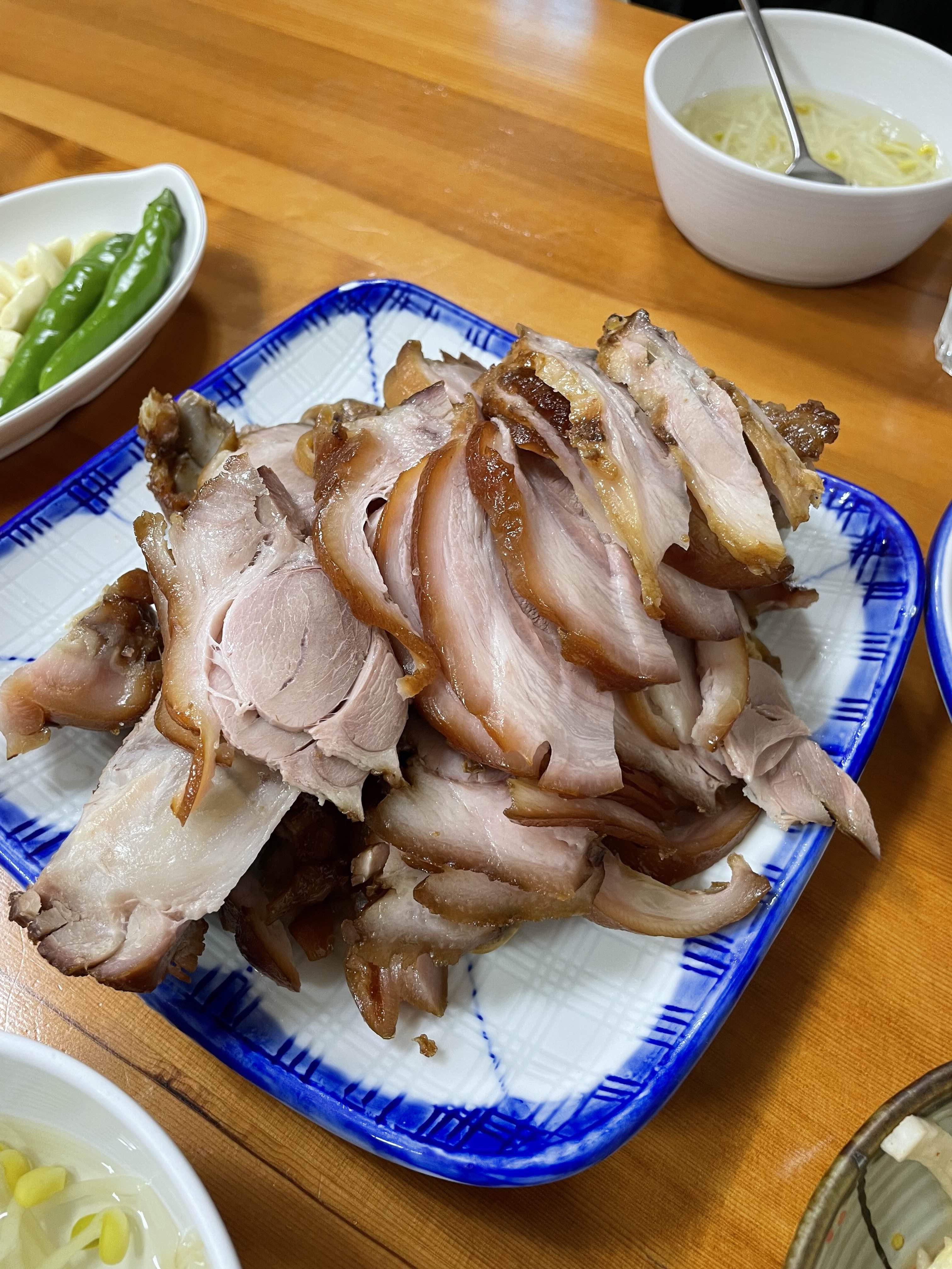  해운대 오래된 족발맛집 "평안도족발" // 미포에서 유명하다는 호랑이젤라떡