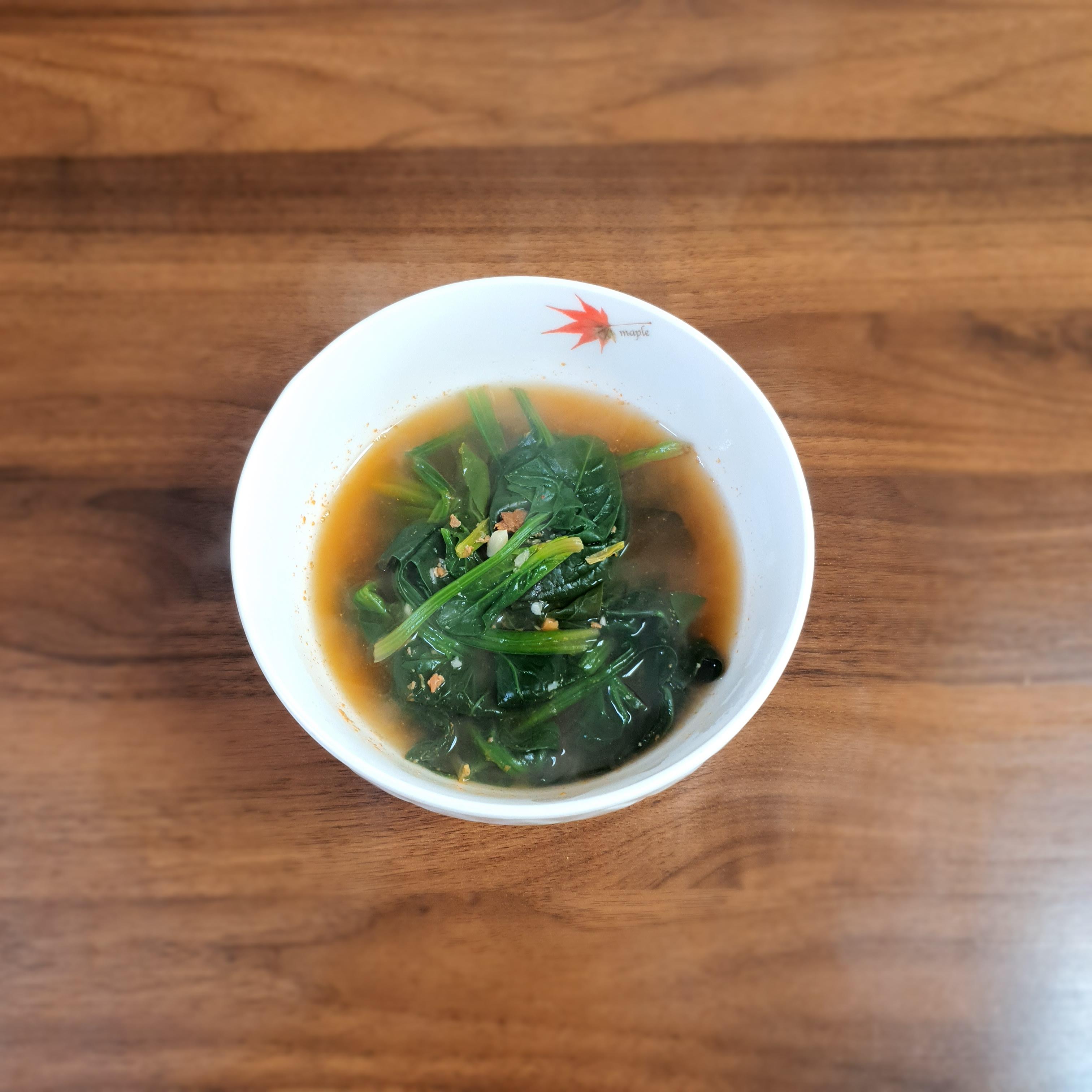  시금치 된장국 맛있게 끓이는 방법 / 시금치 된장국 끓이는법 / 시금치 효능 / 시금치 제철