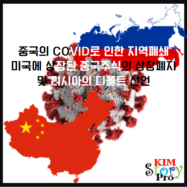  중국의 COVID로 인한 지역폐쇄, 상장폐지 예고되는 중국주식들