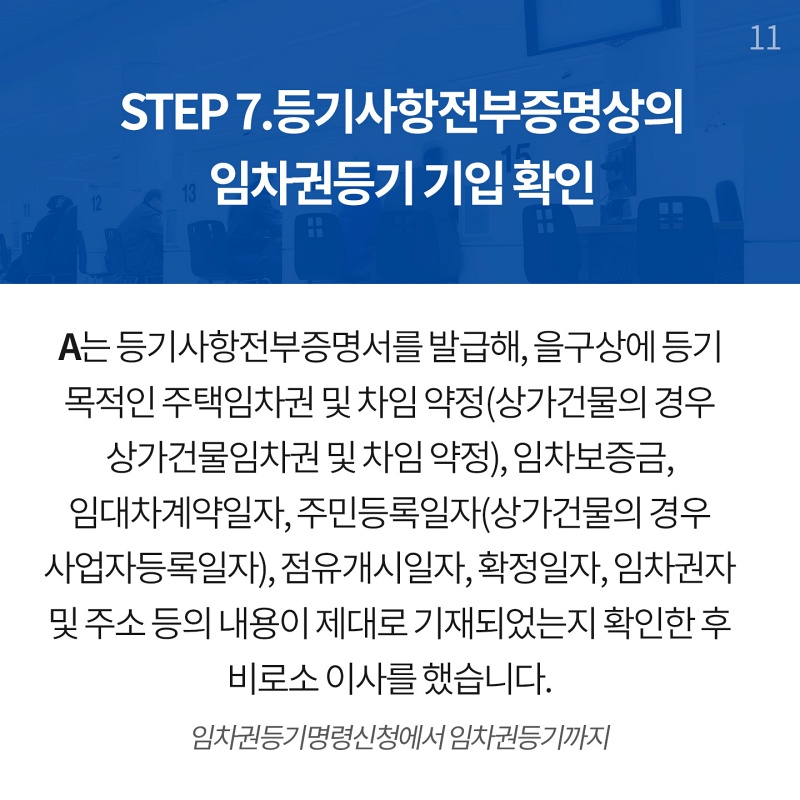 임차권등기명령 신청절차 6