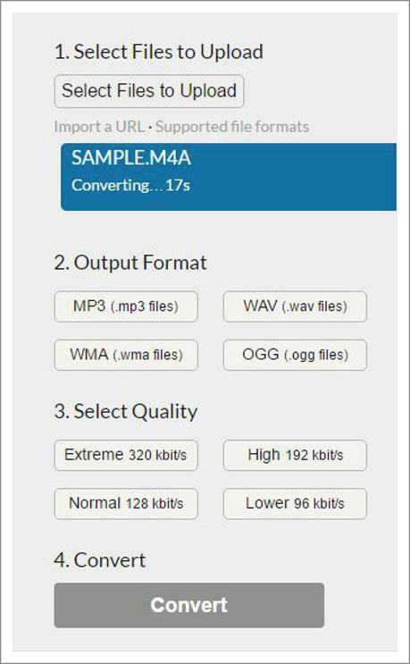 m4a mp3