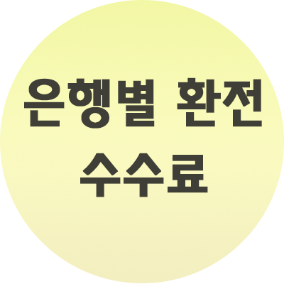  은행별 환전수수료 완벽 정리 저렴한 곳 추천 알아가세요