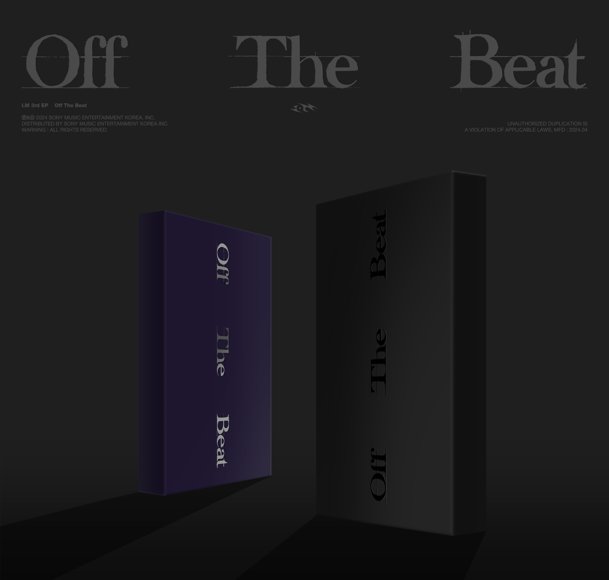 I.M 3rd EP [Off The Beat] (Photobook ver.)