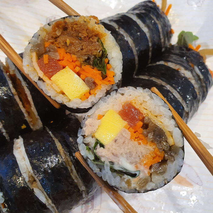 고불김밥-참치김밥