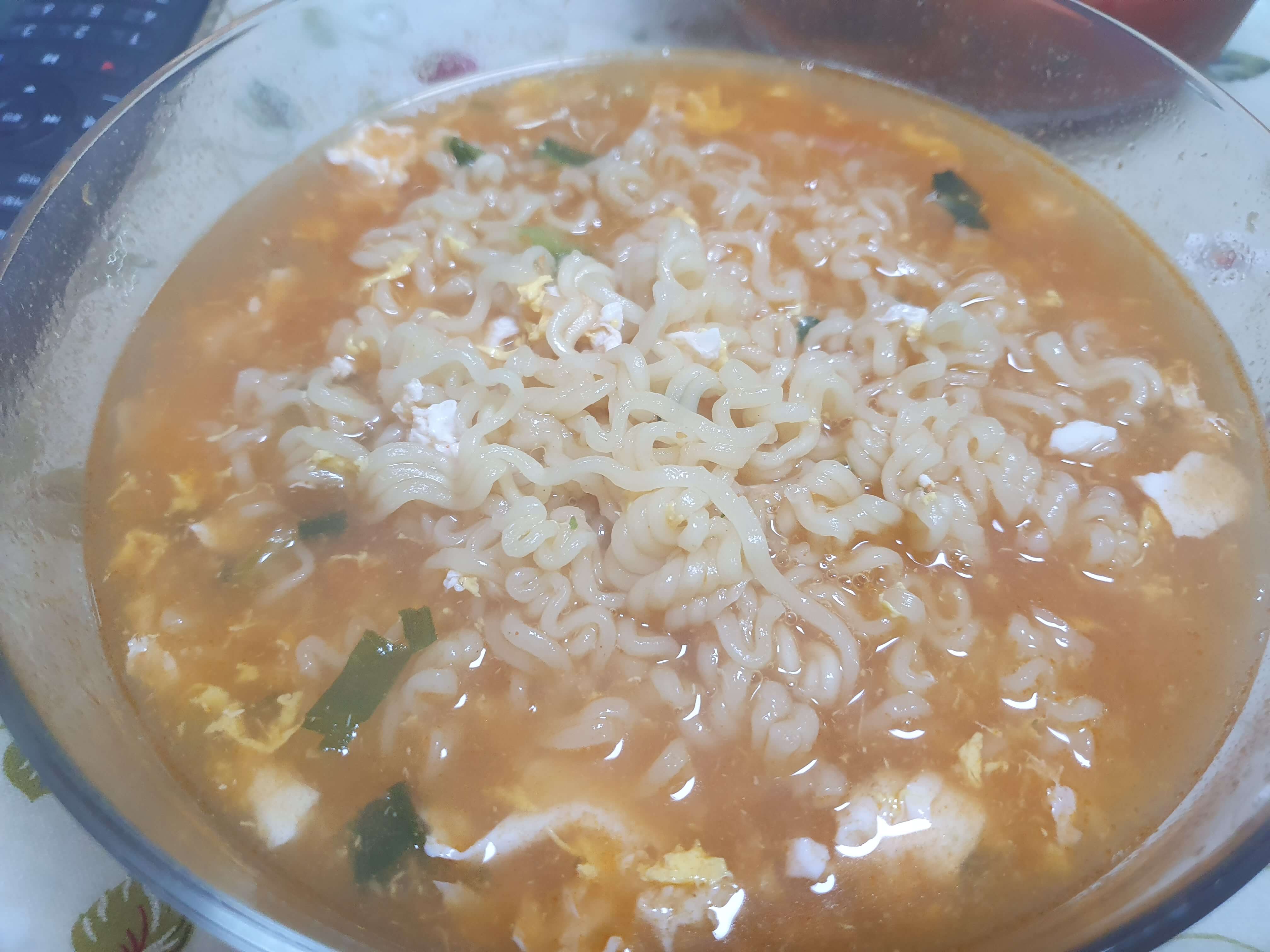 라면의 독특한 효능