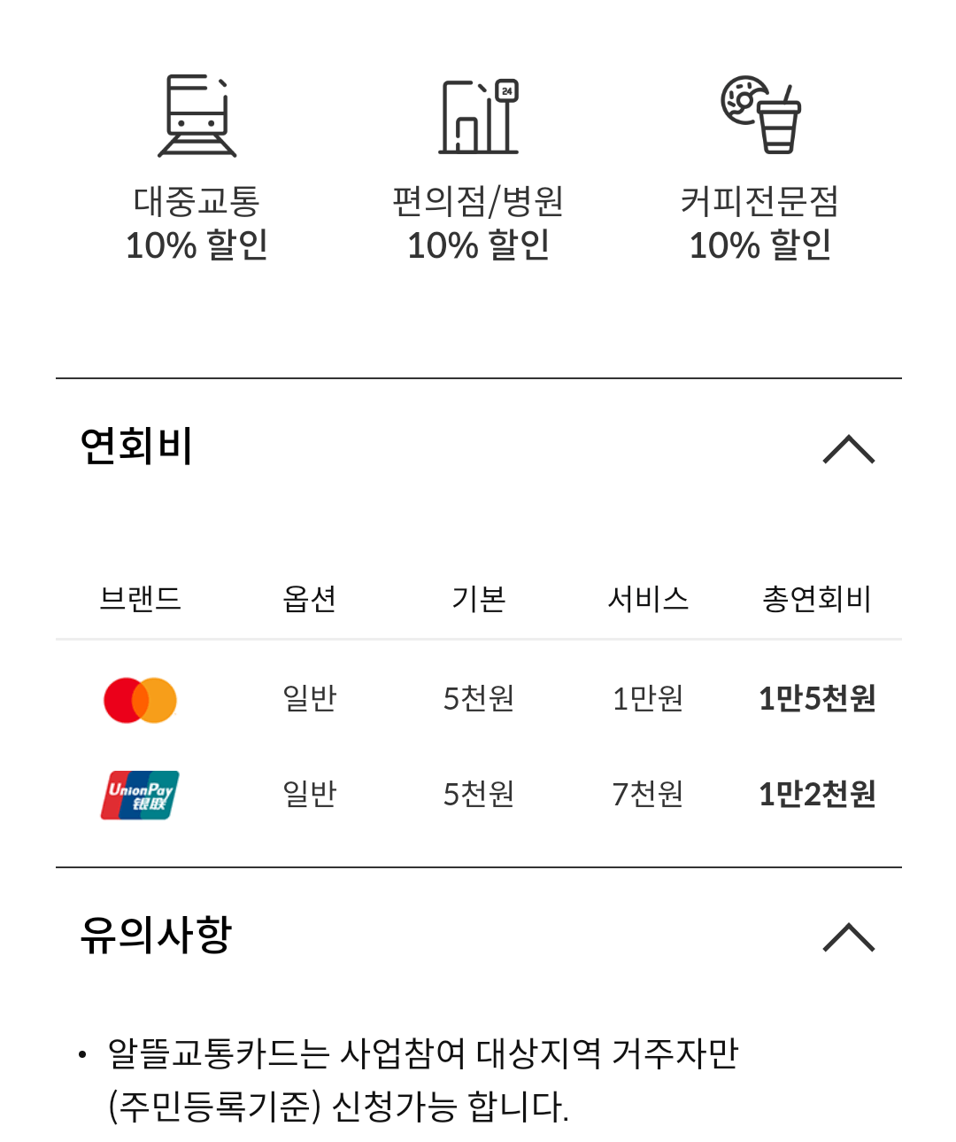 광역알뜰교통 카드 신청 신한카드