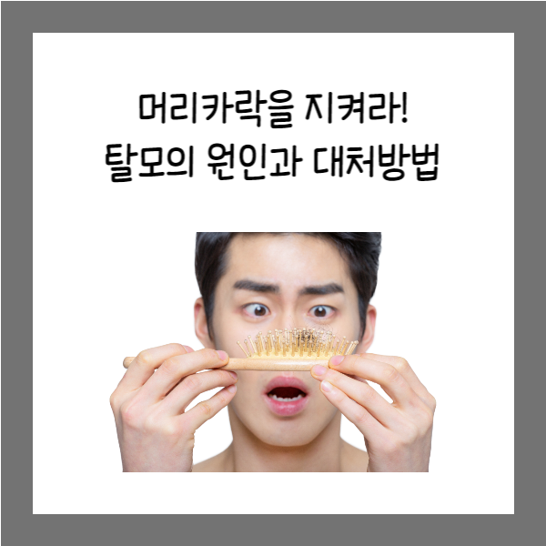  머리카락을 지켜라! 탈모의 원인과 대처방법