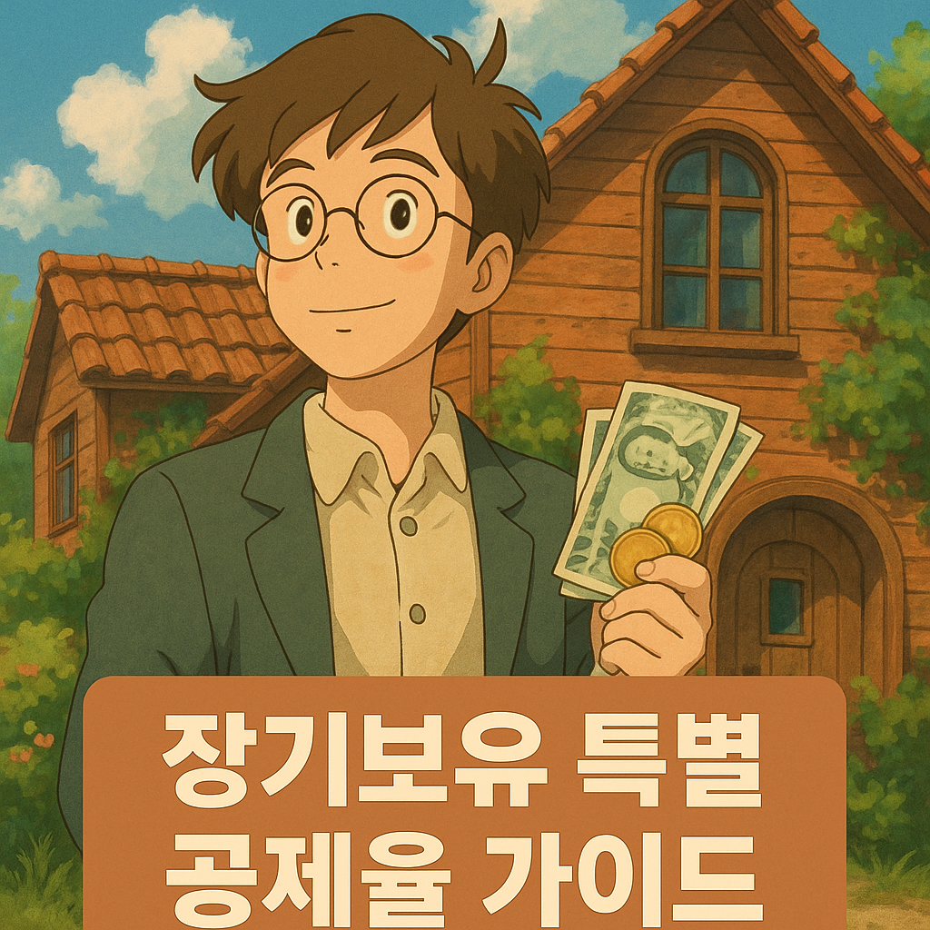 장기보유 특별공제율 양도세 계산법 가이드
