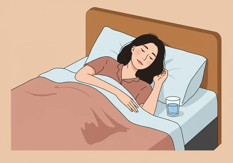 충분한 휴식 및 수분 섭취: