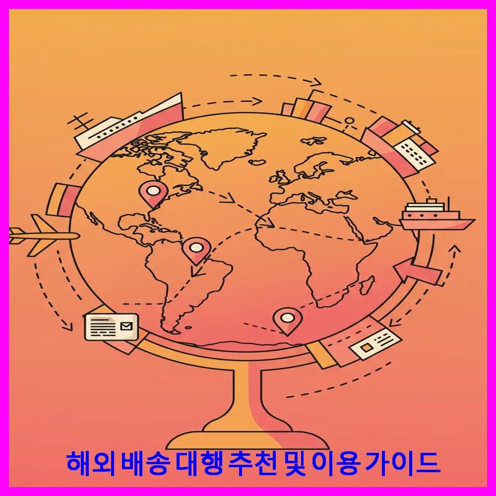 해외 배송 대행 추천 및 이용 가이드