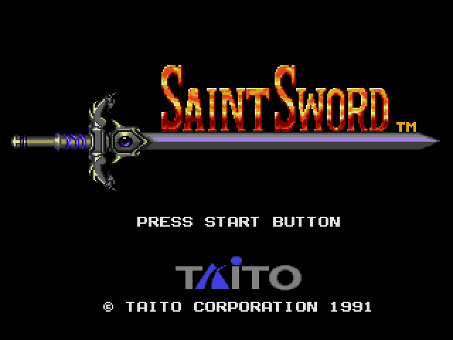  Saint Sword (메가 드라이브 / MD) 게임 롬파일 다운로드