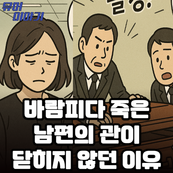바람피다 죽은 남편의 관이 닫히지 않던 소름돋는 이유 ㄷㄷ