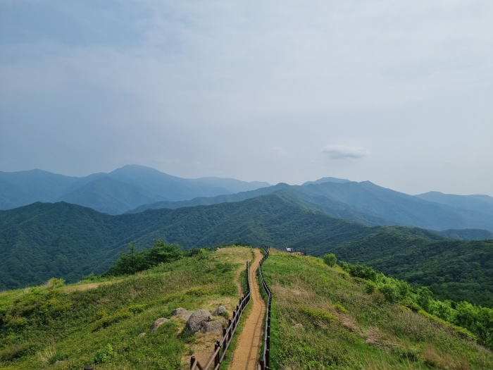 지리산-능선
