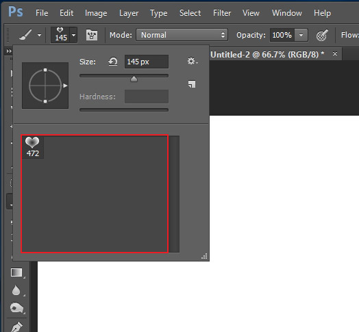 포토샵 브러쉬 목록