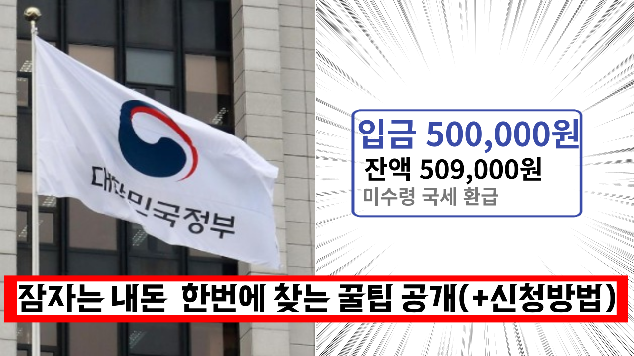  '이걸로 끝~' 내 예금, 주식, 보험,미수령금, 포인트! 잠자는 내돈 한번에 찾는 꿀팁 (+신청방법)