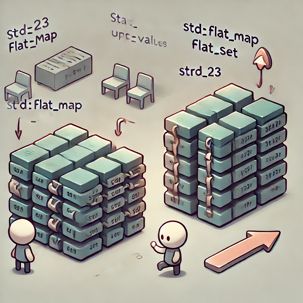 [C++23 새기능 소개] std::flat_map과 std::flat_set