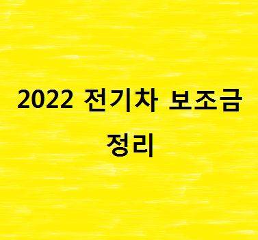 2022-전기차-보조금