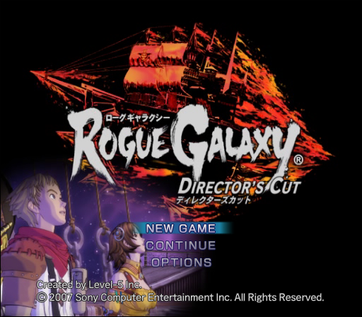  소니 / 액션 RPG - 로그 갤럭시 디렉터즈 컷 ローグギャラクシー ディレクターズカット - Rogue Galaxy Director's Cut (PS2 - iso 다운로드)