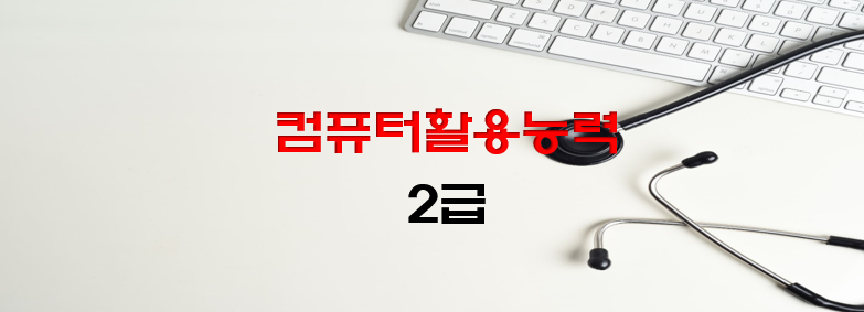  컴퓨터 활용능력 2급(컴활 2급)